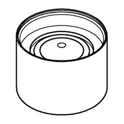 Grohe Mousseur Innengewinde M22x1 Durchflussklasse B 25l/min, Chrom... GROHE-48557000 4005176691041 (Abb. 1)
