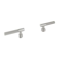 Grohe Atrio PC Hebelgriffe Rändelstruktur Supersteel für 21134/21140/20587/20593/25227... GROHE-48646DC0 4005176788611 (Abb. 1)