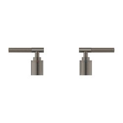 Grohe Atrio PC Hebelgriffe Rändelstruktur Hard Graphite gebürstet für 25224... GROHE-48651AL0 4005176788697 (Abb. 1)