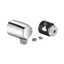 Grohe Temperaturwählgriff für Grohtherm Special Zentral-Thermostat Fertigmontagesets... GROHE-49008000 4005176413063 (Abb. 1)