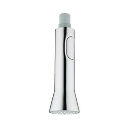 Grohe Spülbrause, herausziehbar, 2 Strahlarten, Außengewinde, Chrom, 64159000... GROHE-64159000 4005176911446 (Abb. 1)