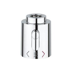 Grohe Temperaturwählgriff für Thermostat, Chrom, 06676000... GROHE-06676000 4005176249945 (Abb. 1)