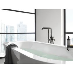 Grohe Essence Einhand-Wannenbatterie 1/2" Bodenmontage hard graphite 25248A01... GROHE-25248A01 4005176711336 (Abb. 1)