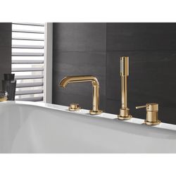 Grohe Essence 4-Loch-Einhand-Wannenkombination cool sunrise 25251GL1... GROHE-25251GL1 4005176711893 (Abb. 1)