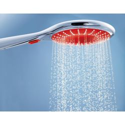 Grohe Rainshower Icon 150 Handbrause, 2 Strahlarten, Rot, 27443000... GROHE-27443000 4005176880025 (Abb. 1)