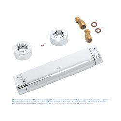 Grohe Grohtherm 2000 Thermostat-Brausebatterie 1/2" chrom 34169001... GROHE-34169001 4005176926518 (Abb. 1)