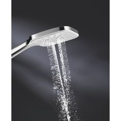 Grohe Rainshower SmartActive 130 Cube 3 Strahlarten 9,5 l/min moon white 26582LS0... GROHE-26582LS0 4005176486265 (Abb. 1)