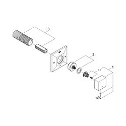 Grohe Allure Brilliant 5-Wege-Umstellung chrom 19798000... GROHE-19798000 4005176899157 (Abb. 1)