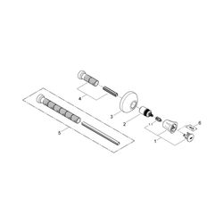 Grohe Costa UP-Ventil Oberbau chrom 19808001... GROHE-19808001 4005176843204 (Abb. 1)