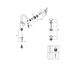 Grohe Eurosmart Cosmopolitan Einhand-Waschtischbatterie 1/2" L-Size chrom 23933001... GROHE-23933001 4005176584039 (Abb. 1)