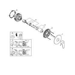 Grohe BauEdge Einhand-Brausebatterie 1/2" chrom 24161001... GROHE-24161001 4005176608803 (Abb. 1)