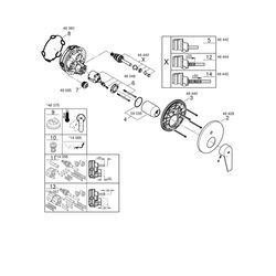 Grohe BauEdge Einhand-Wannenbatterie chrom 24162001... GROHE-24162001 4005176608810 (Abb. 1)