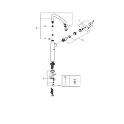 Grohe Essence Einhand-Waschtischbatterie 1/2" XL-Size hard graphite gebürstet 24170AL1... GROHE-24170AL1 4005176711626 (Abb. 1)