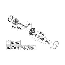 Grohe Grohtherm SmartControl Thermostat mit 1 Absperrventil chrom 29118000... GROHE-29118000 4005176412240 (Abb. 1)