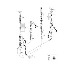 Grohe Plus 4-Loch-Einhand-Wannenkombination 29307DC3... GROHE-29307DC3 4005176574160 (Abb. 1)