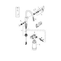 Grohe Blue Pure BauCurve Starter Kit 30385000... GROHE-30385000 4005176565533 (Abb. 1)