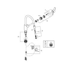 Grohe Eurostyle Cosmopolitan Einhand-Spültischbatterie 1/2" chrom 31126004... GROHE-31126004 4005176466977 (Abb. 1)