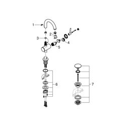 Grohe Atrio Einhand-Waschtischbatterie 1/2" M-Size chrom 32043003... GROHE-32043003 4005176454479 (Abb. 1)