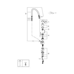 Grohe Euroeco Special Einhand-Spültischbatterie 1/2" chrom 32786000... GROHE-32786000 4005176871863 (Abb. 1)