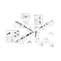 Grohe Grohtherm Special Thermostat-Waschtischbatterie 1/2" chrom 34666000... GROHE-34666000 4005176351563 (Abb. 1)