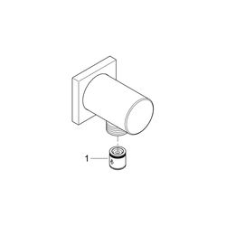 Grohe Grohtherm Duschsystem Unterputz mit Rainshower Cosmopolitan 310 chrom 34730000... GROHE-34730000 4005176466342 (Abb. 1)