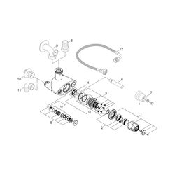 Grohe Grohtherm XL Thermostat-Batterie 1 1/4" chrom 35087000... GROHE-35087000 4005176207082 (Abb. 1)