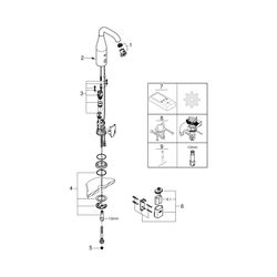 Grohe Essence E Infrarot-Elektronik für Waschtisch 1/2" ohne Mischung chrom 36446000... GROHE-36446000 4005176415685 (Abb. 1)