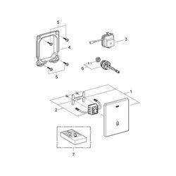 Grohe Tectron Skate Infrarot-Elektronik für Urinal edelstahl 37321SD1... GROHE-37321SD1 4005176929502 (Abb. 1)