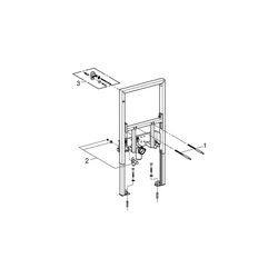 Grohe Rapid SL Element für Bidet 082 m Bauhöhe 38543000... GROHE-38543000 4005176291258 (Abb. 1)