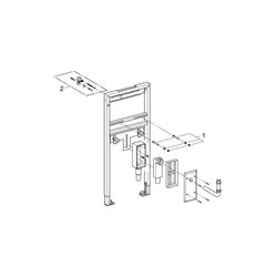 Grohe Rapid SL Element für Waschtisch mit Geruchverschluss 38625001... GROHE-38625001 4005176863585 (Abb. 1)