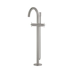 Grohe Atrio Wannenbatterie, Bodenmontage, eigensicher, mit Kreuzgriffen, 1/2", Superste... GROHE-25044DC3 4005176455445 (Abb. 1)
