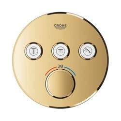 Grohe Grohtherm SmartControl Thermostat mit 3 Absperrventilen cool sunrise 29121GL0... GROHE-29121GL0 4005176493188 (Abb. 1)