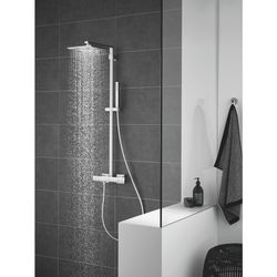 Grohe Euphoria Cube System 230 Duschsystem mit Thermostatbatterie Wandmontage chrom 260... GROHE-26087000 4005176940828 (Abb. 1)