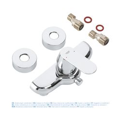 Grohe Eurosmart Cosmopolitan Einhand-Brausebatterie 1/2" chrom 32837000... GROHE-32837000 4005176874772 (Abb. 1)