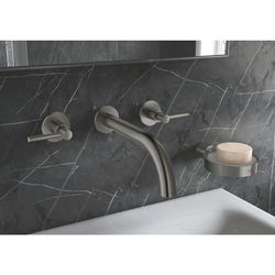 Grohe Atrio 3-Loch-Waschtischbatterie 1/2" hard graphite gebürstet 20169AL3... GROHE-20169AL3 4005176455025 (Abb. 1)