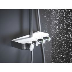 Grohe Euphoria SmartControl System 310 Cube Duo Duschsystem mit Thermostatbatterie Wand... GROHE-26508LS0 4005176457616 (Abb. 1)