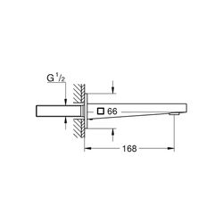 Grohe Plus Wanneneinlauf 13404AL3 4005176585661... GROHE-13404AL3 4005176585661 (Abb. 1)