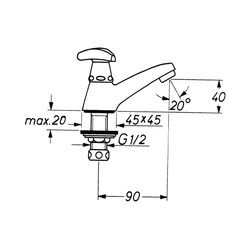 Grohe Eckventil 1/2" cool sunrise gebürstet 22037GN0... GROHE-22037GN0 4005176468056 (Abb. 1)