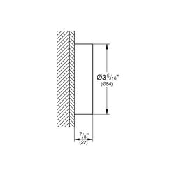 Grohe Drahtlose Fernbedienung chrom 26646000... GROHE-26646000 4005176530289 (Abb. 1)