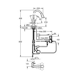 Grohe Zedra Touch Elektronische Einhand-Spültischbatterie 1/2" supersteel 30219DC2... GROHE-30219DC2 4005176466557 (Abb. 1)