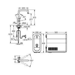 Grohe Blue Home U-Auslauf Starter Kit 31456001... GROHE-31456001 4005176454158 (Abb. 1)