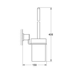 Grohe Allure Toilettenbürstengarnitur chrom 40340000... GROHE-40340000 4005176824128 (Abb. 1)