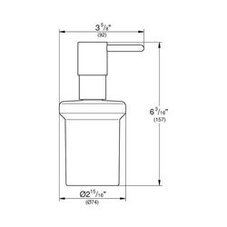Grohe Essentials Seifenspender hard graphite 40394A01... GROHE-40394A01 4005176429583 (Abb. 1)