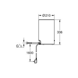 Grohe Red Boiler Größe M 40830001 4005176335242... GROHE-40830001 4005176335242 (Abb. 1)