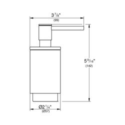 Grohe Selection Seifenspender hard graphite 41028A00... GROHE-41028A00 4005176577024 (Abb. 1)
