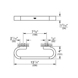 Grohe Selection Wannengriff warm sunset 41064DA0... GROHE-41064DA0 4005176578038 (Abb. 1)