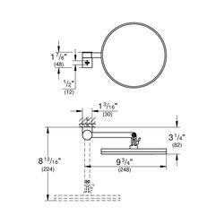 Grohe Selection Kosmetikspiegel supersteel 41077DC0... GROHE-41077DC0 4005176578649 (Abb. 1)