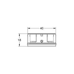 Grohe Mousseur chrom Durchflussklasse: G 46680000 4005176880179... GROHE-46680000 4005176880179 (Abb. 1)