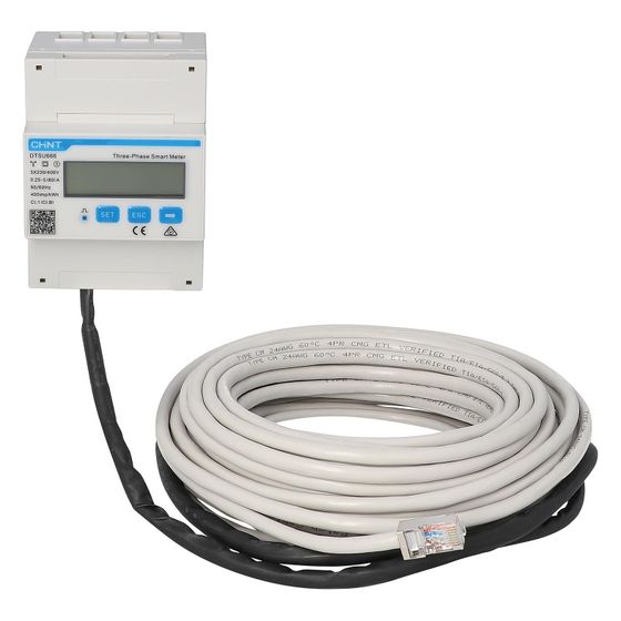 Growatt 3-Phasen-Smartmeter TPM-C, RS-485 BUS 100A 4TE, Hutschiene