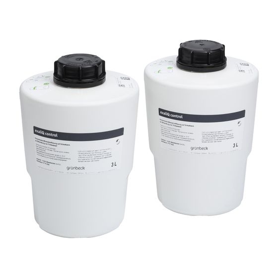 Grünbeck Mineralstofflösung exaliQ control 2 x 3 Liter Flasche